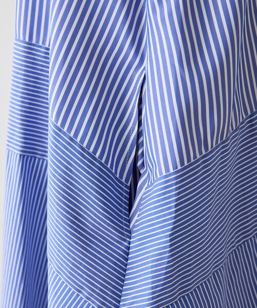 ワンピース 切替ストライプワンピース「SUM1 STYLE」の画像