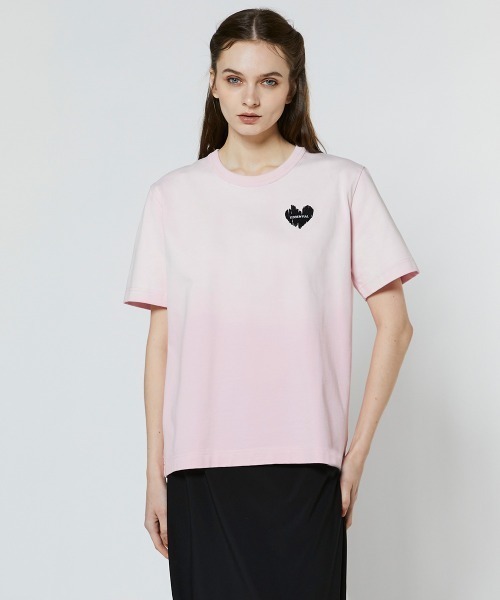 On グラデーション 半袖Tシャツ ESSENTIAL（DOUBLE STANDARD CLOTHING） tシャツ 半袖 ヘビー天竺