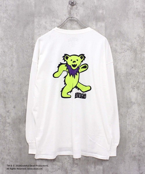 「Grateful Dead」 長袖Tシャツ M パープル メンズ_画像4