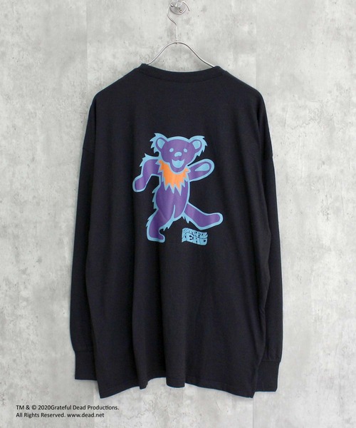 「Grateful Dead」 長袖Tシャツ M パープル メンズ_画像6