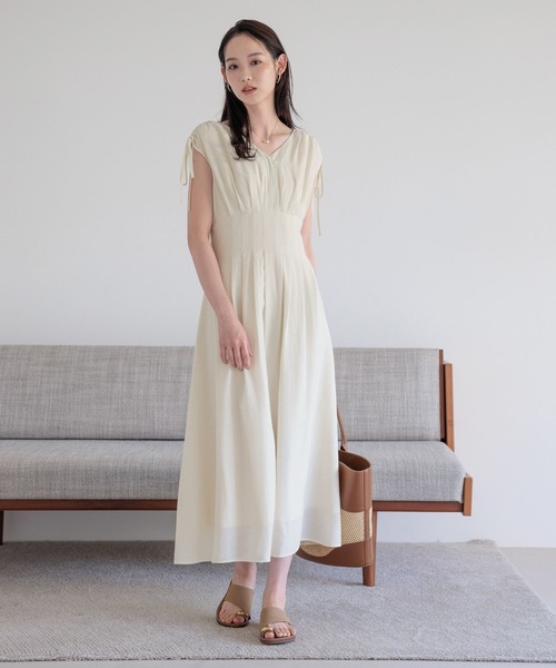 Andemiu（アンデミュウ） ワンピース 夏 半袖 キリカエデザイン