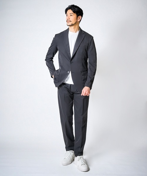 「TETE HOMME」 スーツ MEDIUM ベージュ メンズ_画像4