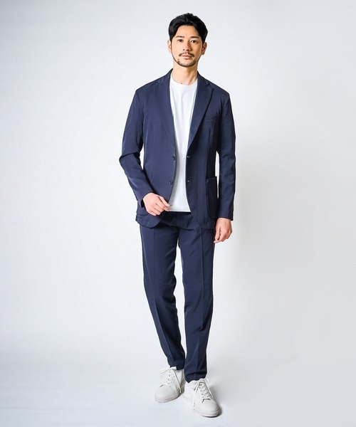 「TETE HOMME」 スーツ MEDIUM ベージュ メンズ_画像9
