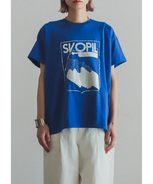 「FIL DE FER」 半袖Tシャツ FREE ホワイト レディース_画像4