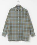 シャツ SHEER CH SQUARE CUT...の詳細画像2