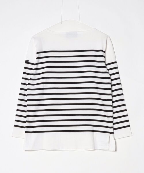 【新品】SAINT JAMES 長袖カットソー M-Lサイズ コットン100% SAINT JAMES（セントジェームス） 長袖カットソー 1 ホワイト系その他