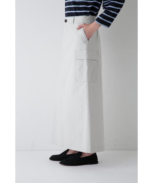 「human woman」 スカート MEDIUM グレー レディース_画像8