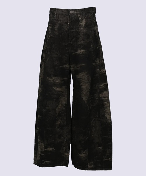 TAG（PORTER） ワイドパンツ ジーンズ 「TAAKK」DENIM CURVED PANTS