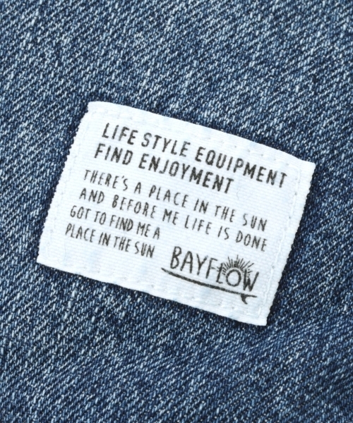 BAYFLOW（ベイフロー） クッション クッションカバー BAYFLOW／デニム