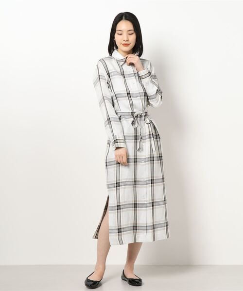 いただけま ワンピース 通販 Paypayモール リオペルチェックシャツワンピース Zozotown Paypayモール店 けた