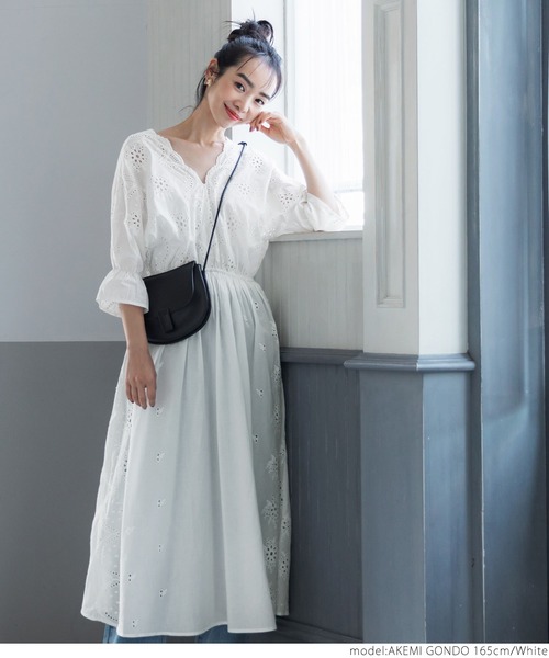 coca（コカ） ワンピース カットワークワンピース : ZOZOTOWN Yahoo!店