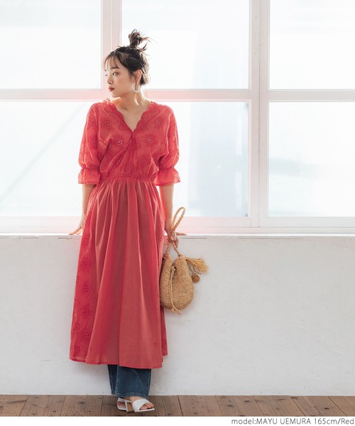 coca（コカ） ワンピース カットワークワンピース : ZOZOTOWN Yahoo!店