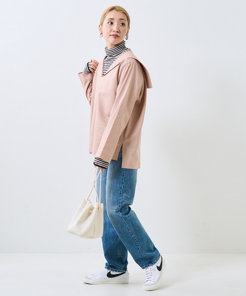 マルチサイズ ブラウス シャツ セーラーカラールーズシャツ レディース FREAK'S STORE マルチサイズ ブラウス シャツ 「WEB限定