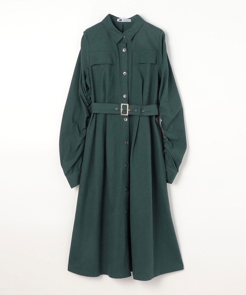 179/WG ワンピース ギャザースリーブワンピース : ZOZOTOWN Yahoo!店