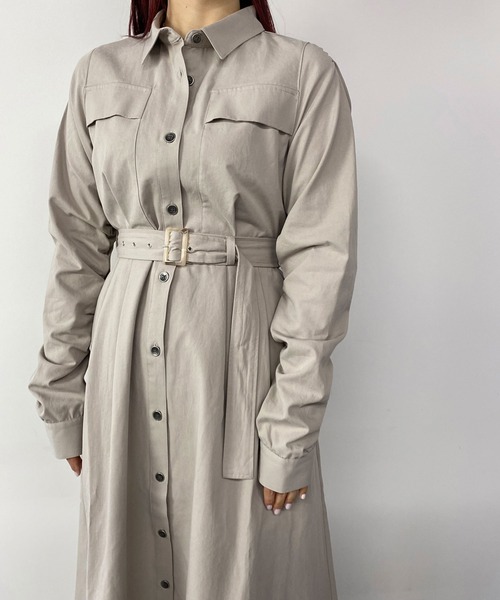 179/WG ワンピース ギャザースリーブワンピース : ZOZOTOWN Yahoo!店