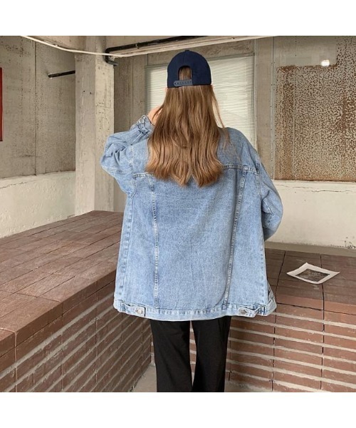 gossip!ロサンゼルス デニムジャケット gジャン ルーズシルエットG