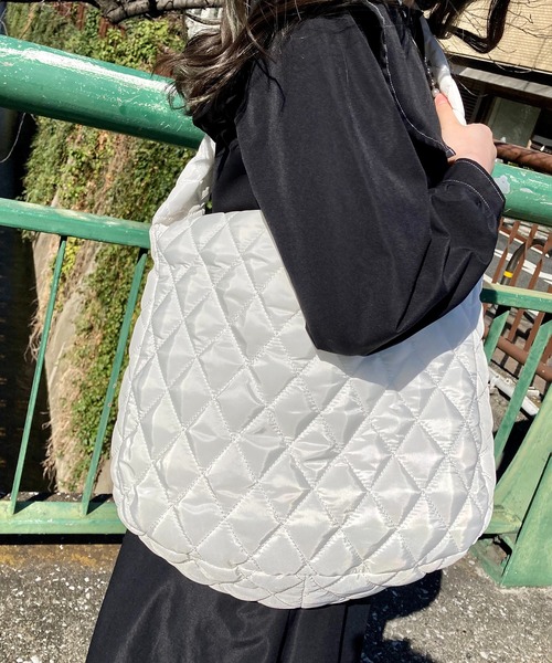 ショルダーバッグ バッグ キルティングクロスショルダーバッグ