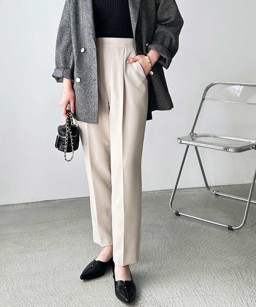 リュクス 綺麗め レオパード スラックス パンツ レディース アディダスオリジナルス レオパード リュクス