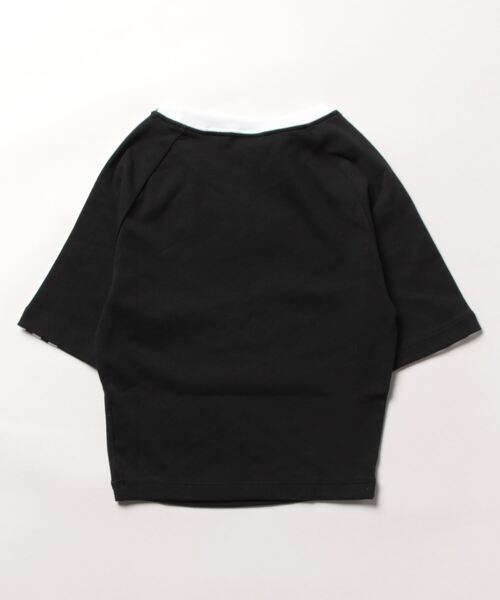★adidas★ 3S Baby Tee Black IU2532 adidas 3-Stripes Baby Tee - Black | Free Shipping with