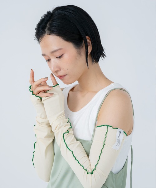 Wpc. アームカバー UVカット 接触冷感アームカバー レディース