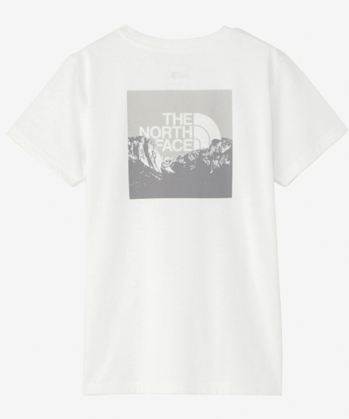 ★ドイツ発*THE NORTH FACE*Mountain Logo ポケットTシャツ/WL★ THE NORTH FACE S/S Square Mountain Logo Tee ブラック（ザ