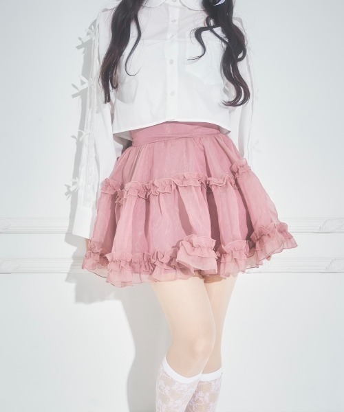 Lovilyn スカート ちゅるっとパニエスカート(インパン