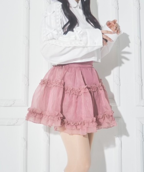 ちゅるっとパニエスカート（インパン） ちゅるっとパニエスカート(インパン)（スカート）｜Lovilyn