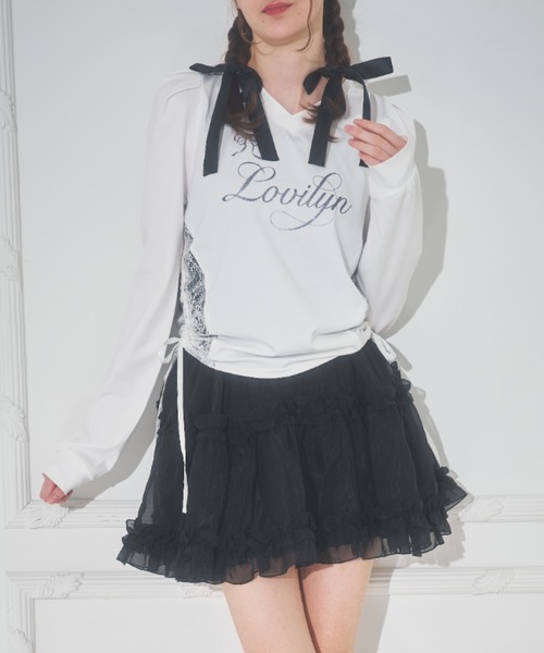 Lovilyn ちゅるっとパニエスカート(インパン) Lovilyn（ラヴィリン）の「ちゅるっとパニエスカート(インパン