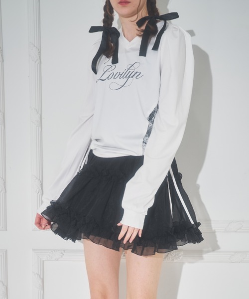 Lovilyn ちゅるっとパニエスカート(インパン) Lovilyn（ラヴィリン）の「ちゅるっとパニエスカート(インパン