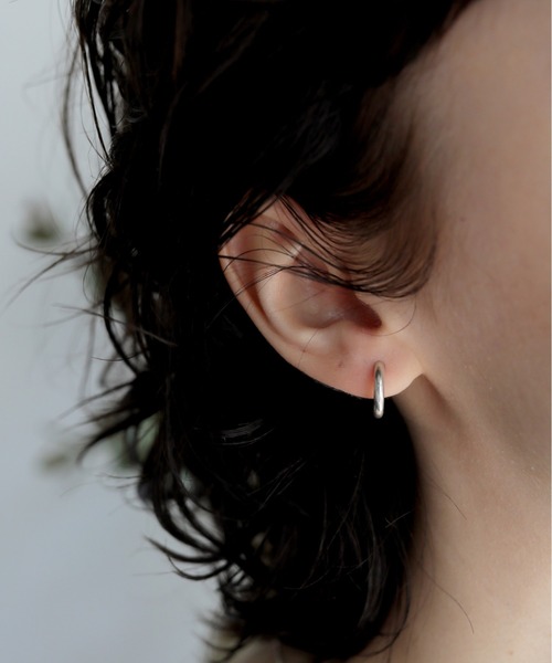 TEN. ピアス SILVER925 ボイドピアス レディース メンズ : ZOZOTOWN