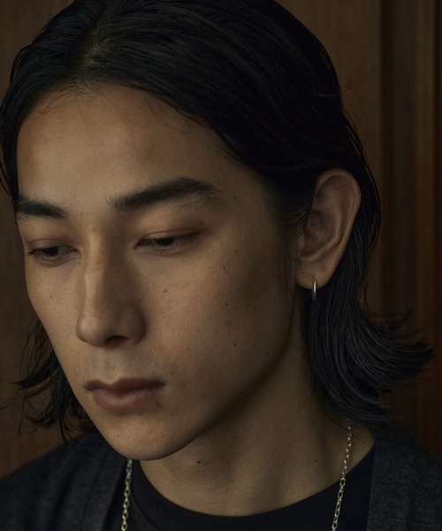 TEN. ピアス SILVER925 ボイドピアス レディース メンズ : ZOZOTOWN