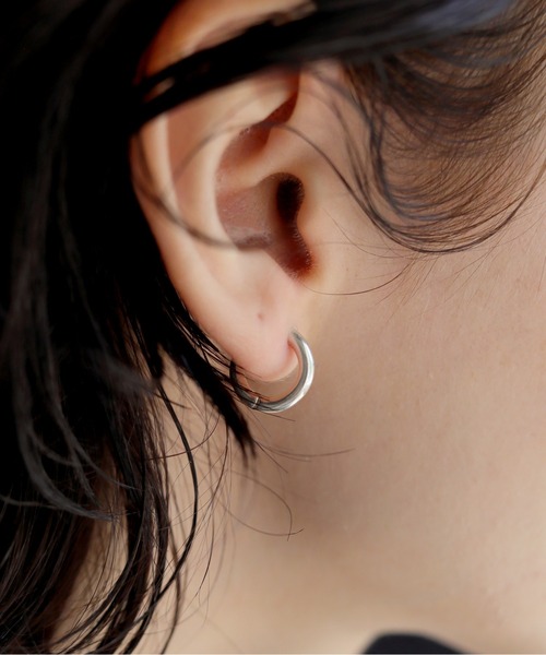 TEN. ピアス SILVER925 ボイドピアス レディース メンズ : ZOZOTOWN
