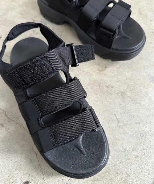 サンダル レディース ST:GCP / Grand colony グランド コロニー / Recycled nylon 3BELT SANDAL リサ｜zozo｜08