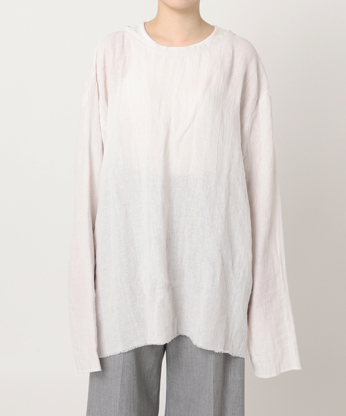 カットソー(長袖/七分) CITYSHOP BIO WASH PULLOVER CITYSHOP（シティーショップ）の「BIO WASH PULLOVER：スウェット