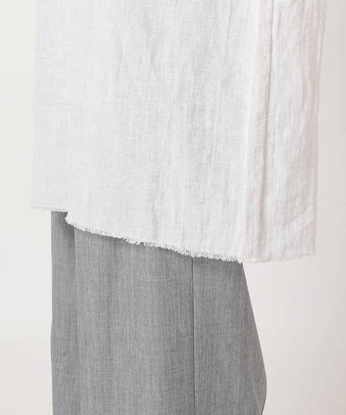 ASA/C BIO WASH PULLOVER 2：ブラウス（シャツ／ブラウス