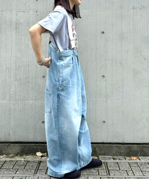 美品Journal standard luxe ビッグ5PKキュロットサロペット journal standard luxe ビッグ5PKキュロット