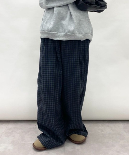 セール！【関税込】Rouje ストレートレッグ ワイド パンツ KOBE LETTUCE ワイドパンツ ストレートパンツ ワイドストレート