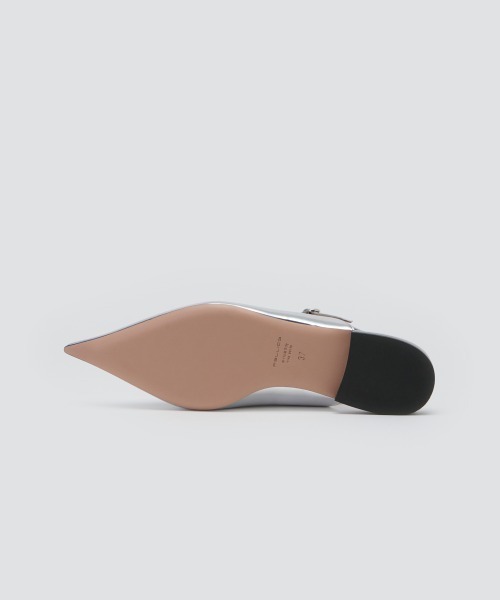PELLICO パンプス CUORE バックスリング 1.0cm SILVER