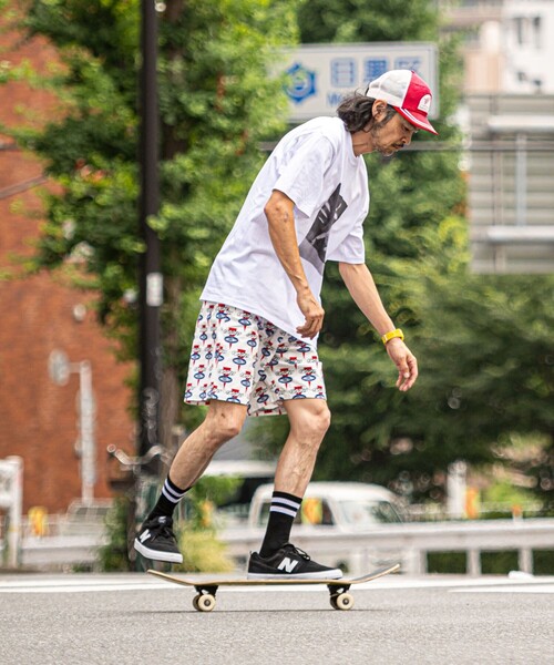 CHALLENGER HOSOI FLAME ロンt tシャツ　M 炎　ホソイ CHALLENGER|チャレンジャー】HOSOI x CHALLENGER FRONT LOGO S/S