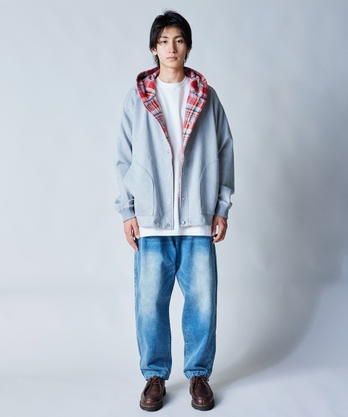 ジーンズ rehacer : Vintage Wash Relaxed Denim / ヴィンテージ ウォッシュド リラックス デニム