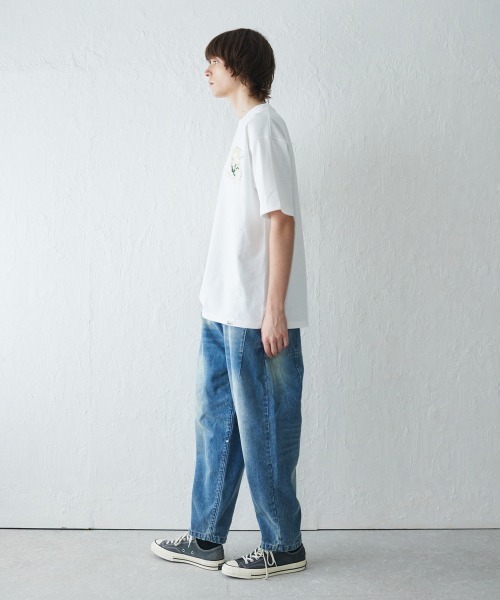 ジーンズ rehacer : Vintage Wash Relaxed Denim / ヴィンテージ ウォッシュド リラックス デニム