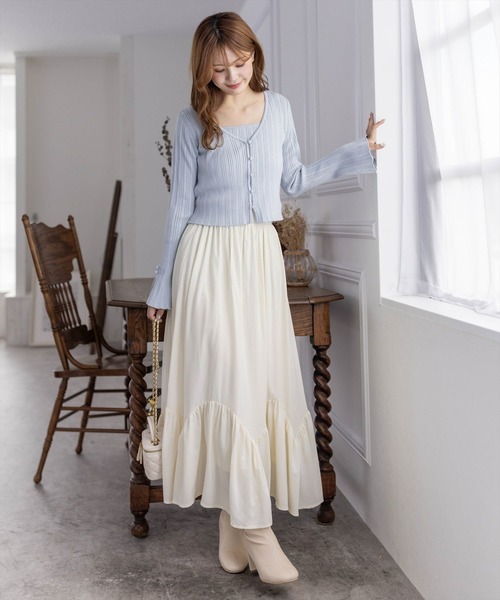 ＜12/14まで限定お値下げ＞フォクシー バロンスカート ホワイト 36 楽天市場】[ Petitle / プチレ ] 低身長 ロングスカート 白 黒