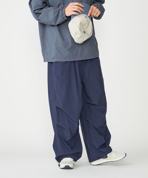 SHIPS.me ワイドパンツ パンツ 「ZOZO限定」SHIPS.me: テックワイド