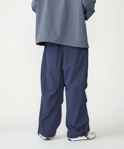 SHIPS.me ワイドパンツ パンツ 「ZOZO限定」SHIPS.me: テックワイド