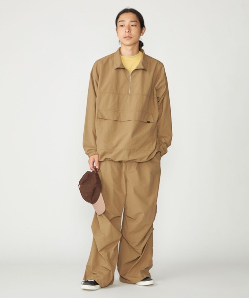 SHIPS.me ワイドパンツ パンツ 「ZOZO限定」SHIPS.me: テックワイド