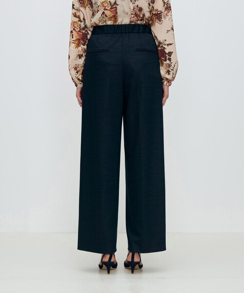 TOMORROWLAND collection スラックス パンツ ポリエステルウールモク