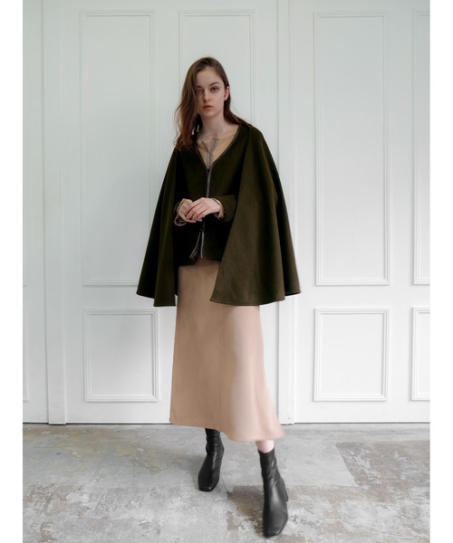 Katrin TOKYO コート アウター wool cape coat レディース : ZOZOTOWN