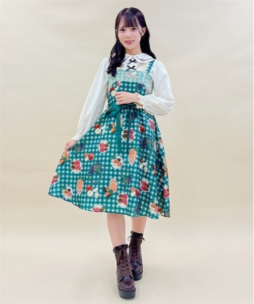 ☆新品☆axes femme poetique　ワンピース　 K0503 axes femme POETIQUE ワンピース レースクロスシスター