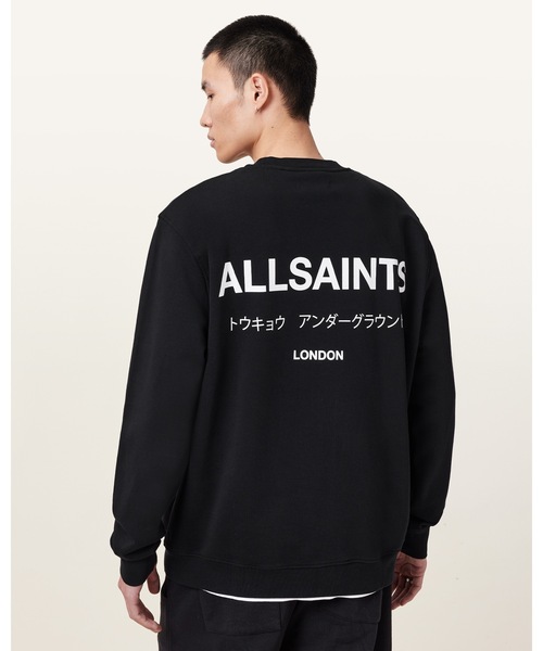 オールセインツ-ALLSAINTS-イレギュラードルマンスウェット ALLSAINTS（オールセインツ） トレーナー スウェット メンズ