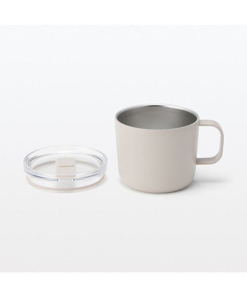 無印良品（MUJI） タンブラー 目盛り付き 保温保冷 蓋付きマグカップ